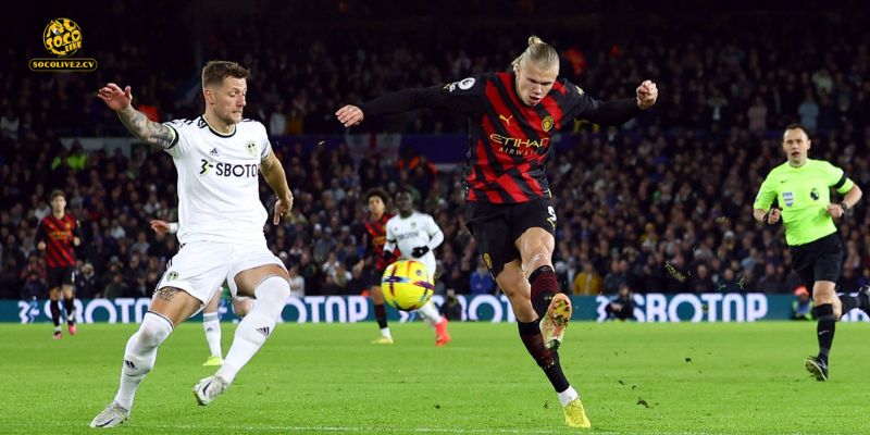 Erling Haaland và các đồng đội quyết tâm "bắn phá" khung thành đối phương để củng cố ngôi đầu bảng